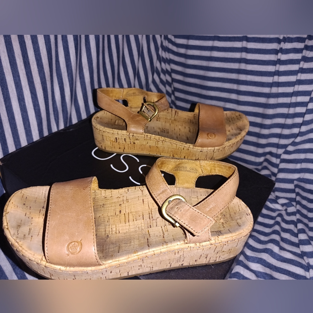 Born Sari Comfy Cork sandals